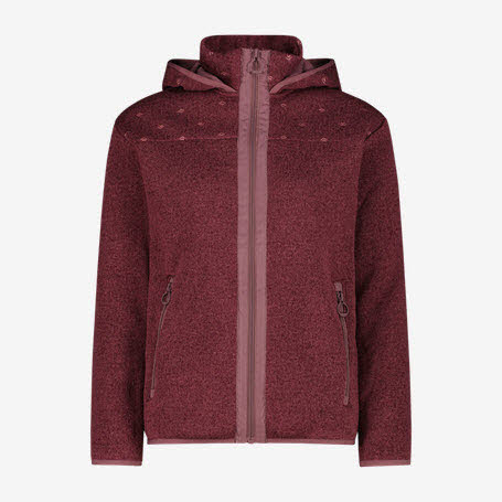 CMP WOMAN JACKET FIX HOOD