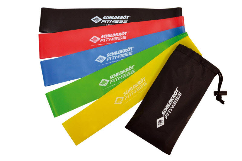 SCHILDKRÖT - FITNESS MINI RESISTANCE BANDS (5er Set)