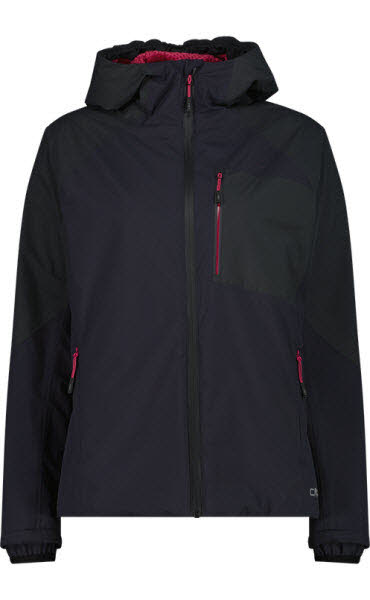 CMP WOMAN JACKET FIX HOOD