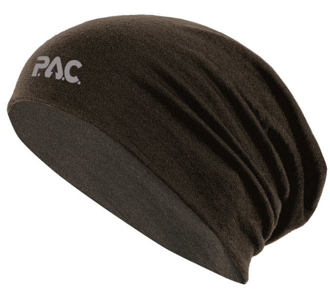 P.A.C. PAC MERINO BEANIE SEAL BROWN